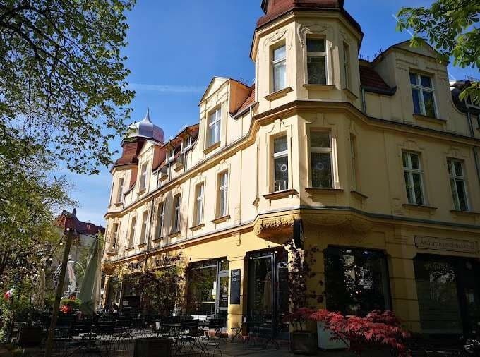 Gründerzeitliche Häuserzeile im Komponistenviertel